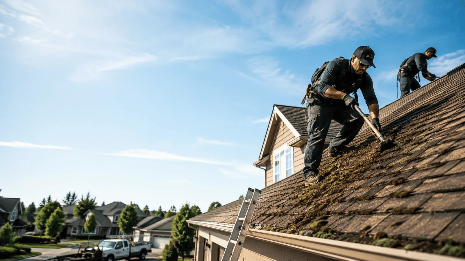 Roof Moss Removal in Heflin, LA near me